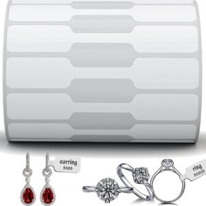 MYNDS Certified Dumbbell Jewellery Labels – Premium Jewellery Tag Series by Barcode Vault