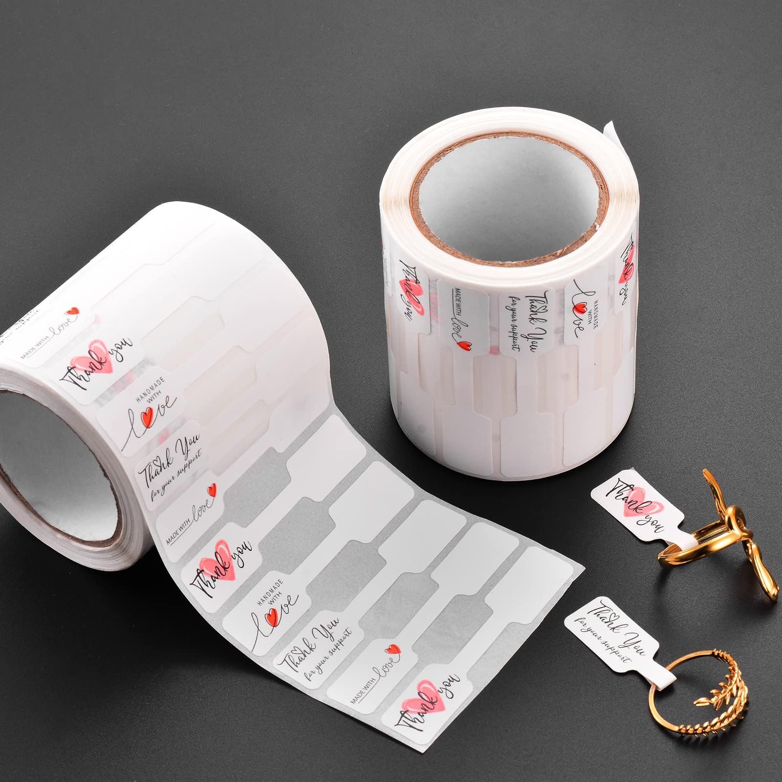 MYNDS Certified PP Loop Jewellery Labels – Premium Loop Tag Series by Barcode Vault