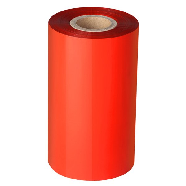 MYNDS Red Color Wax-Resin Thermal Transfer Ribbons for TSC Printers – High-Visibility Ribbon Series by Barcode Vault
