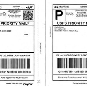 MYNDS Certified Shipping Labels for TSC Printers – Manufactured & Supplied by Barcode Vault